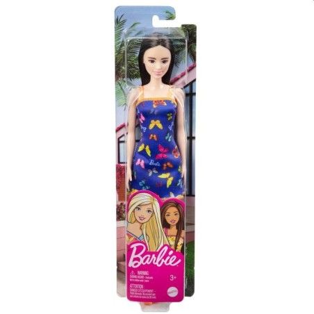 Barbie Pop strand vlinders blauwe jurk