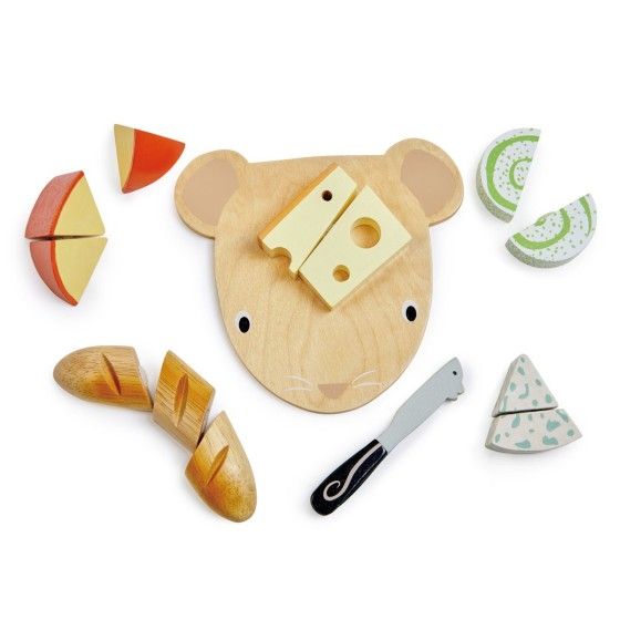 Tender Leaf Toys Träbräda med ostost