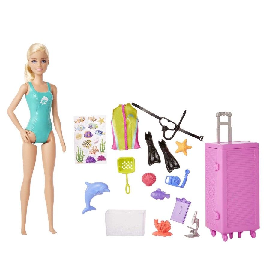 Barbie lalka Kariera biolożka morska