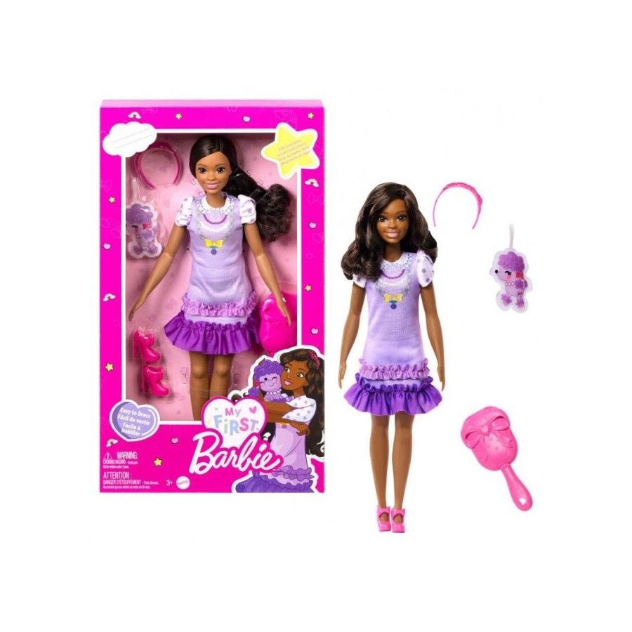 Barbie První Barbie Panenka + pes