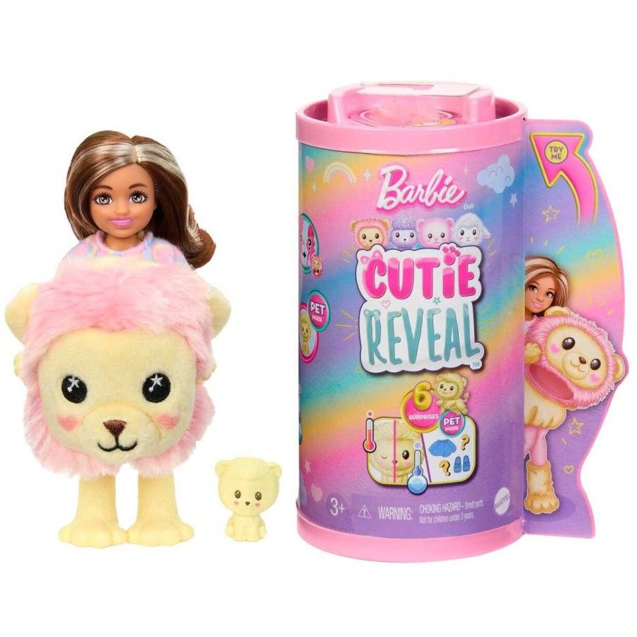Barbie Cutie Reveal - Lalka Chelsea Lew + zwierzątko