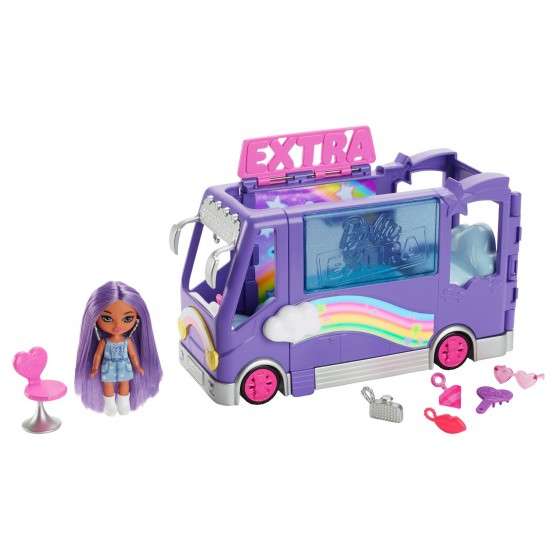 Barbie Extra auto z mini laleczką - 194735102631