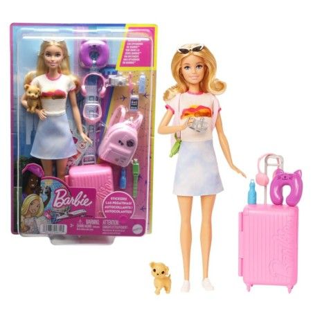 Barbie cestovatelská panenka