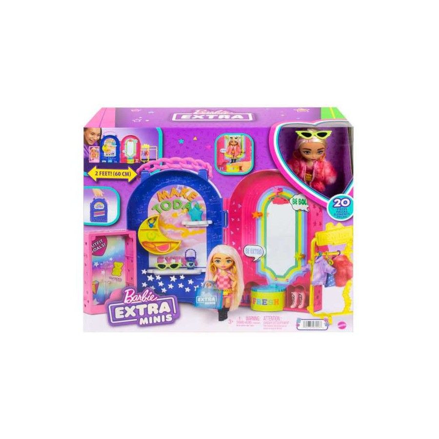Barbie Extra mini butik s panenkou