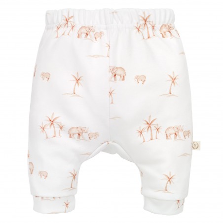 Yosoy Pantalons de bébé en coton biologique ELEPHANTS 50 cm