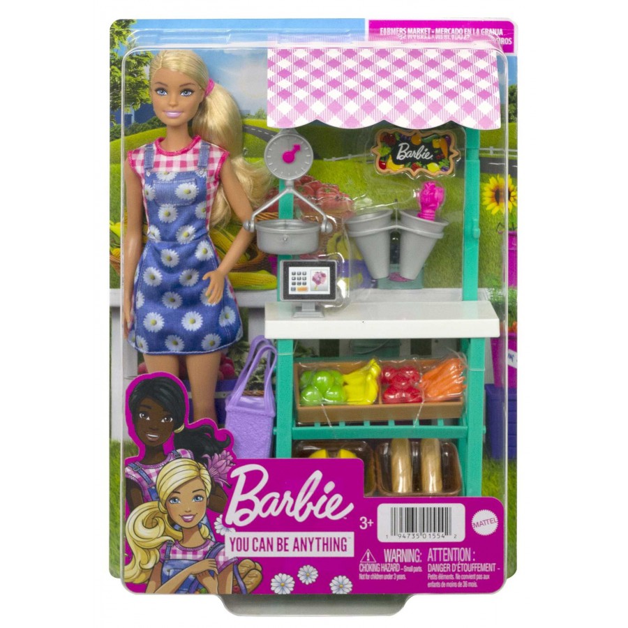 Barbie Targ farmerski zest+lalka