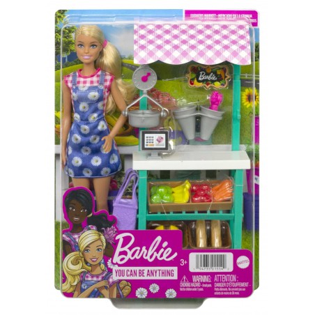 Barbie Targ farmerski zest+lalka