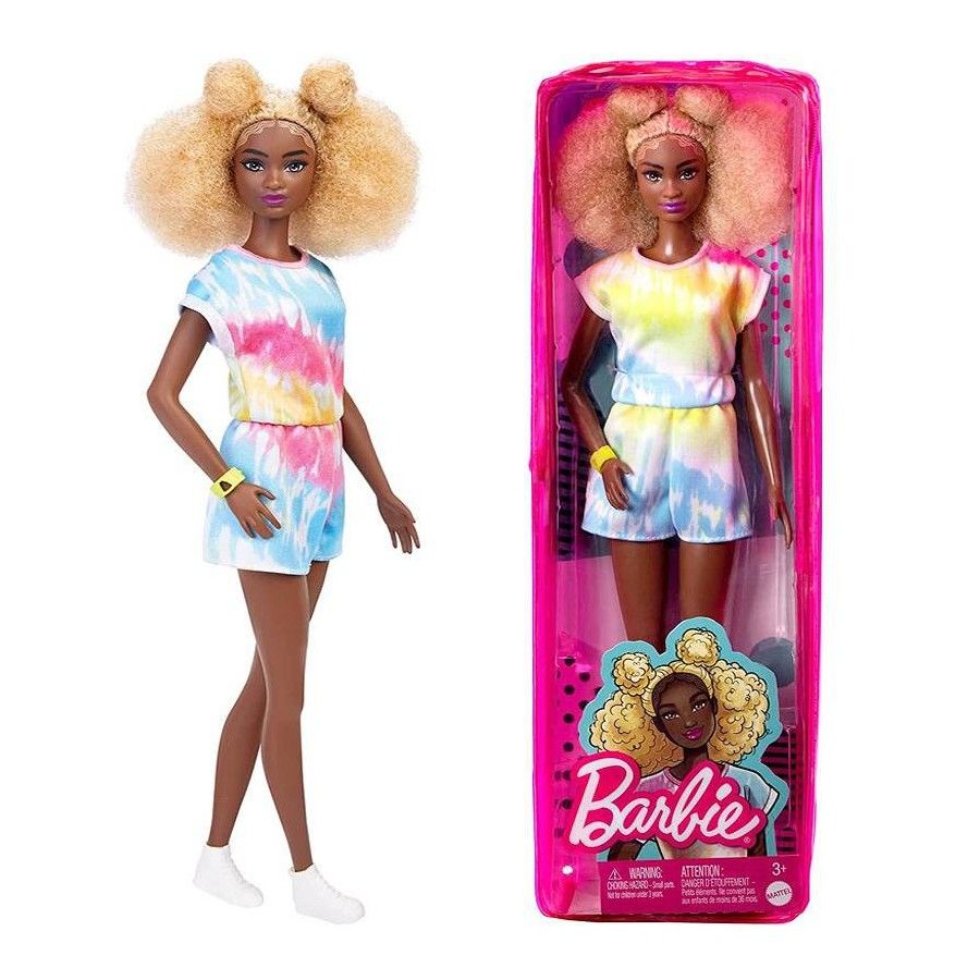 Barbie 时尚达人卷发娃娃