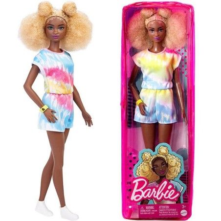 Barbie 时尚达人卷发娃娃