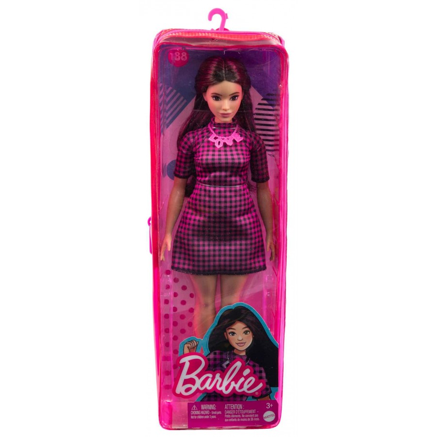 Barbie lalka Fashionistas w sukience - 194735002047