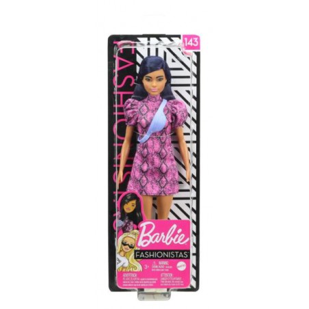 Barbie 穿着裙子的时尚达人娃娃