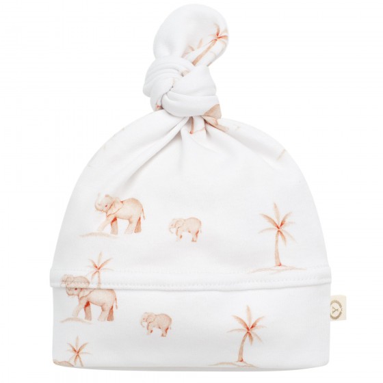 Yosoy Bonnet ÉLÉPHANTS en coton bio 56 cm