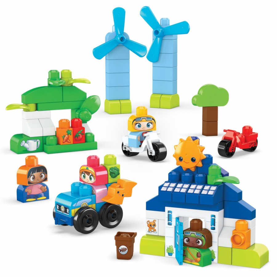 MEGA BLOKS Ekodomek klocki EKO - 194735009558