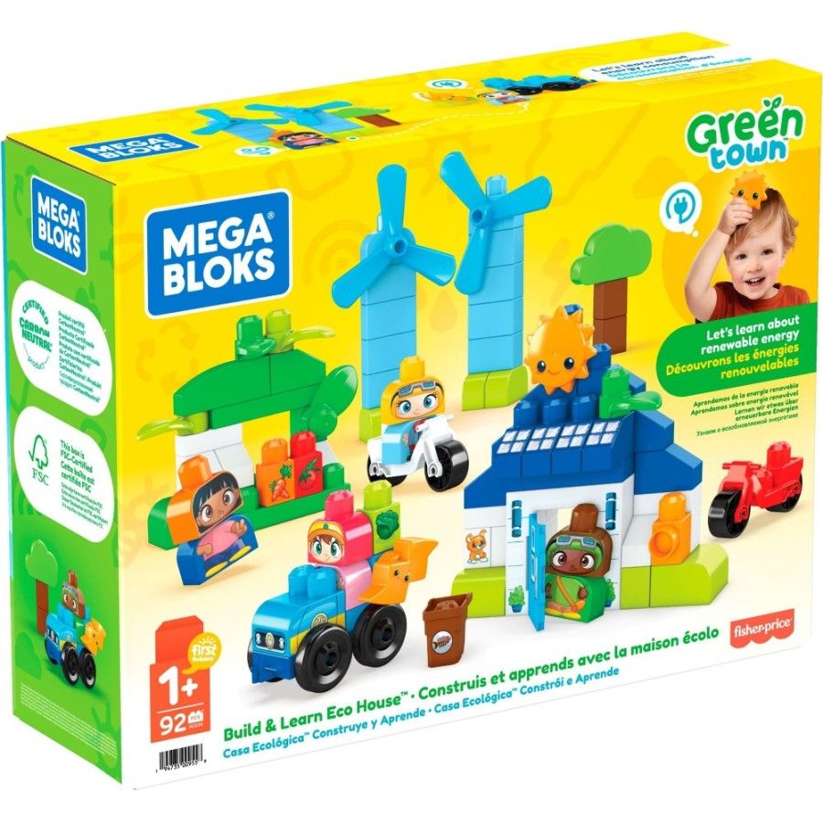 MEGA BLOKS EkoDomek Pads Eko - 194735009558
