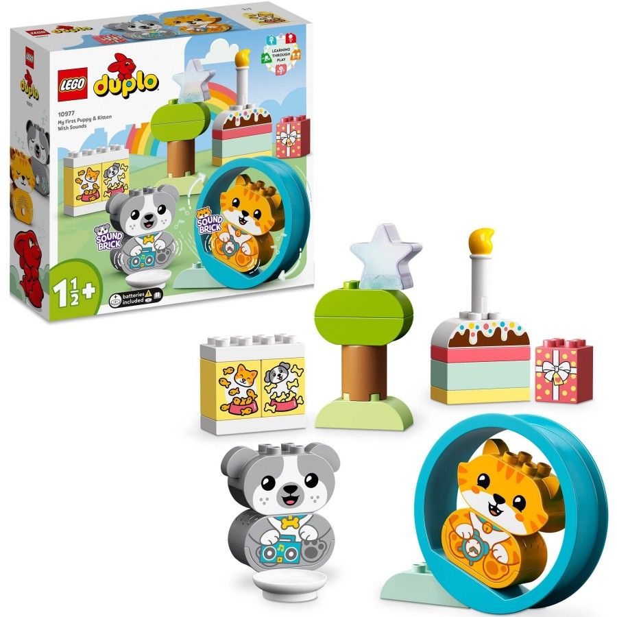 LEGO® DUPLO® - Mój pierwszy szczeniak i kotek