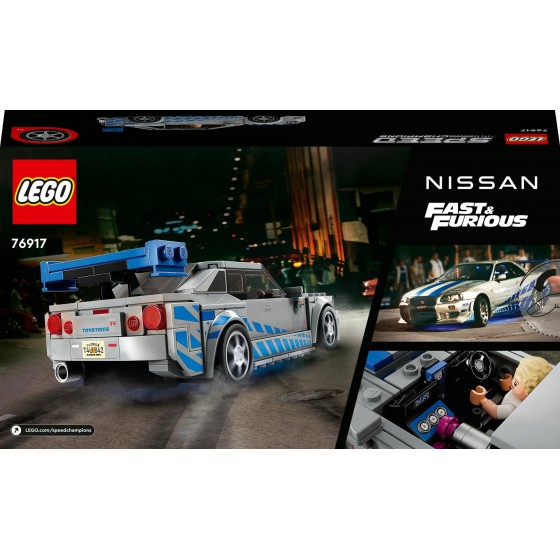 LEGO® Speed Champions – Nissan Skyline GT-R (R34) aus dem Film