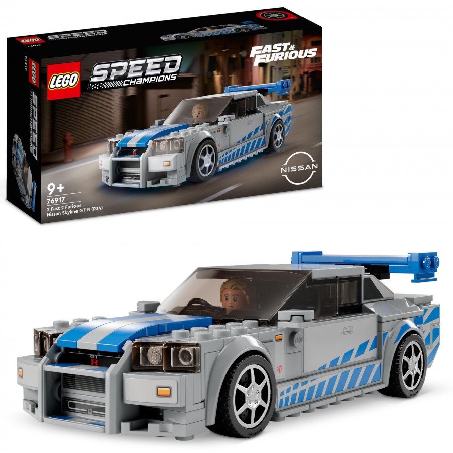 LEGO® Speed Champions - Nissan Skyline GT-R (R34) z filmu Za