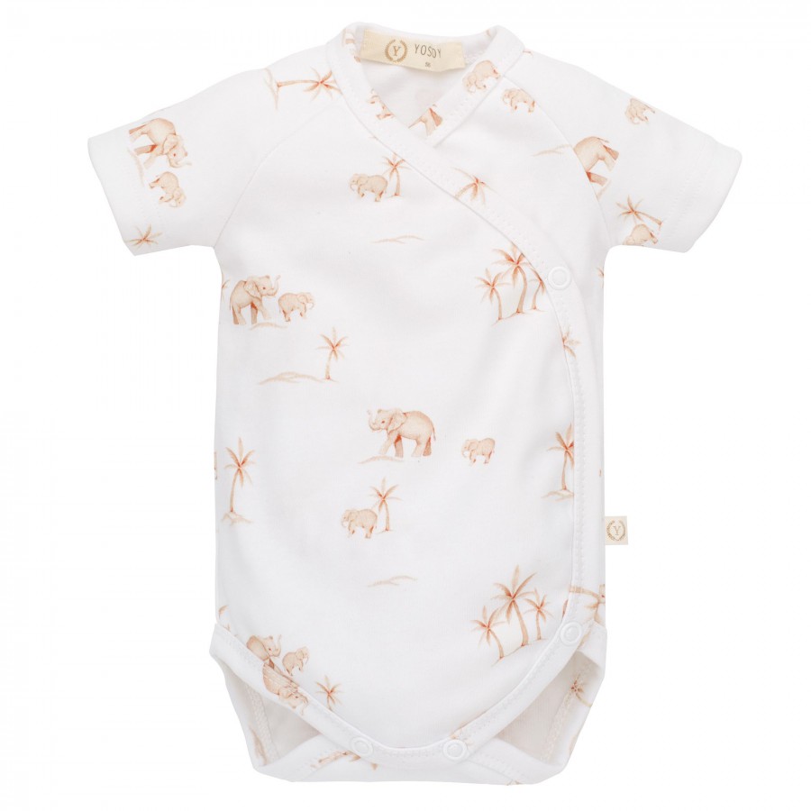 Yosoy Body organic cotton manica corta ELEPHANTS 56 cm