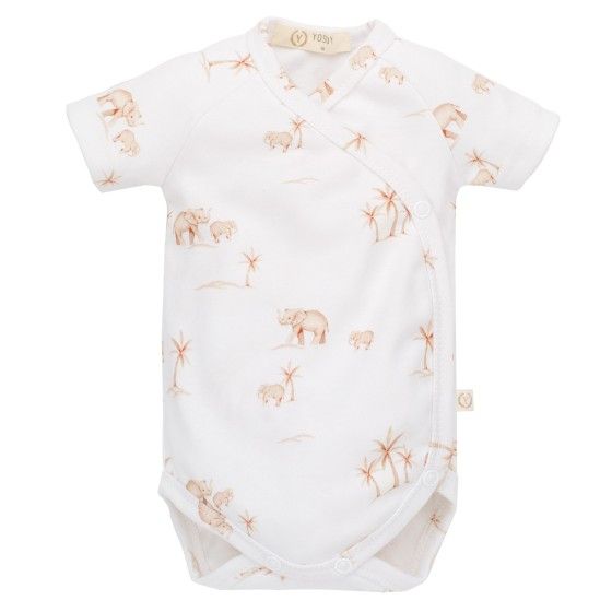 Yosoy Body organic cotton krótki rękaw ELEPHANTS 50 cm