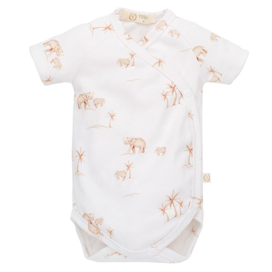 Yosoy Body organic cotton krótki rękaw ELEPHANTS 50 cm -