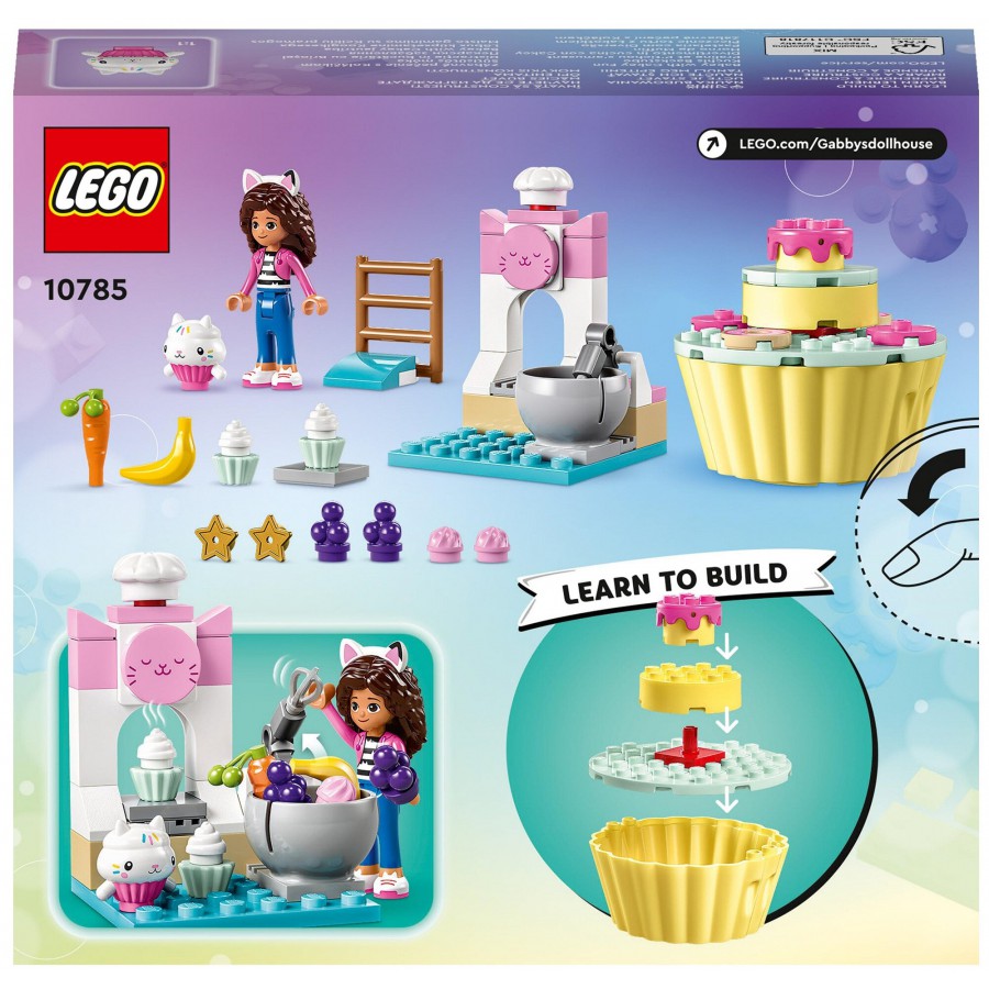 LEGO® Koci domek Gabi - Pieczenie tortu z Łakotkiem -