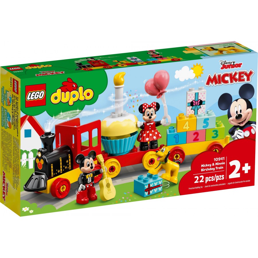 LEGODUPLO es el tren de cumpleaños de Mickey Mouse