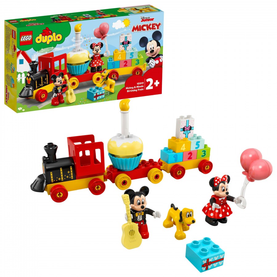 LEGODUPLO es el tren de cumpleaños de Mickey Mouse