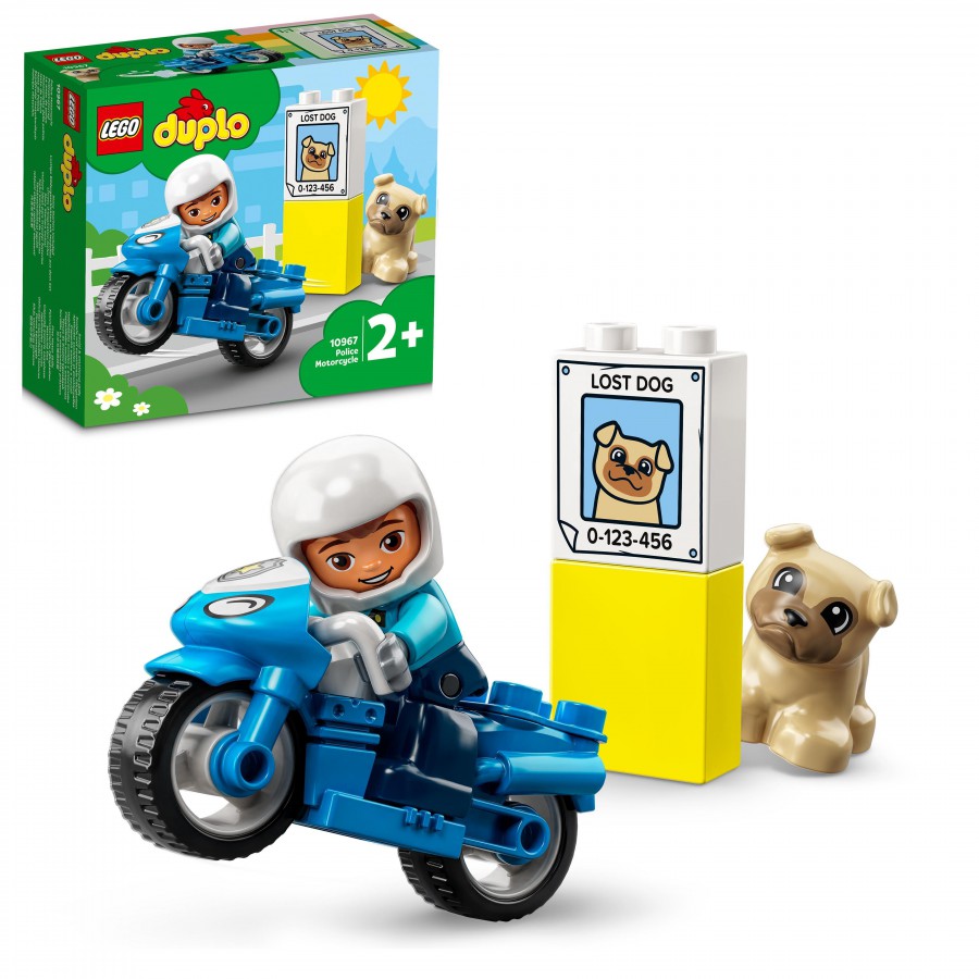 LEGO® DUPLO® - Moto de policía