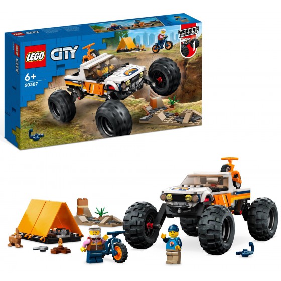 LEGO® City - Aventuras en un vehículo todoterreno 4x4
