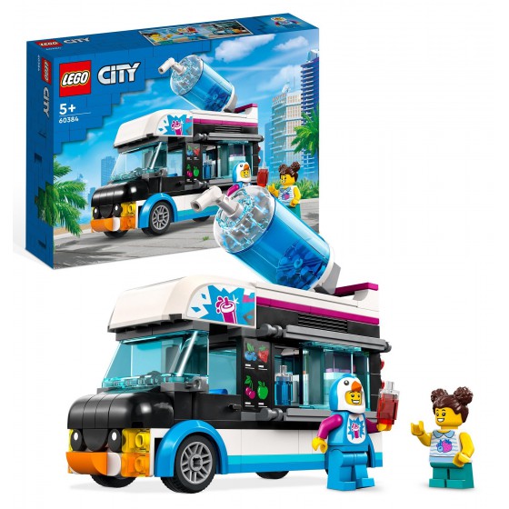 LEGO® City - 带雪泥的企鹅面包车