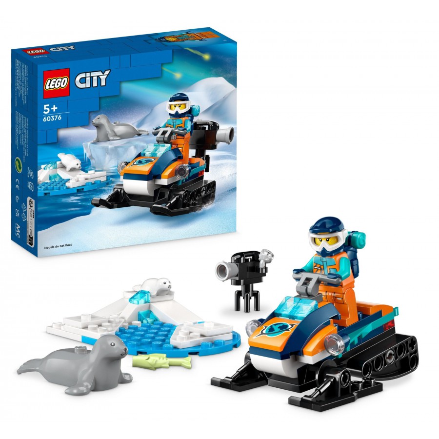 LEGO® City, le scooter de l'explorateur arctique