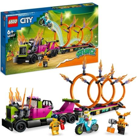 LEGO® Місто - вантажівка та обручі Firepis