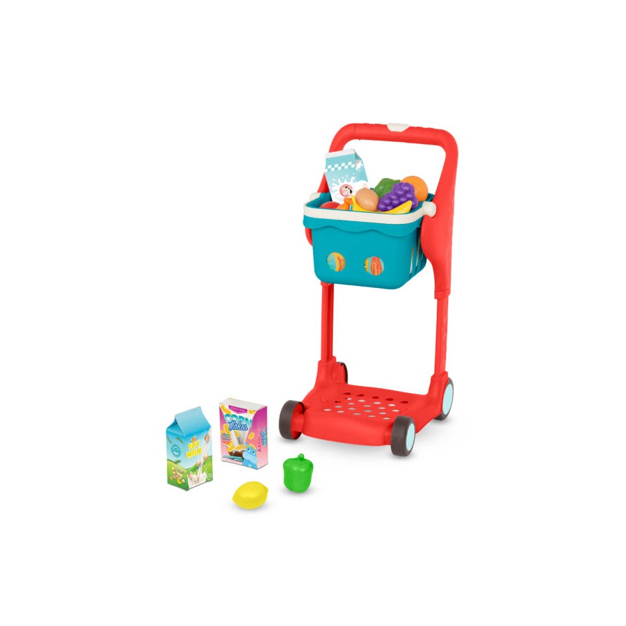 B.toys Shop & Glow Toy Cart – MUZYCZNY wózek zakupowy z