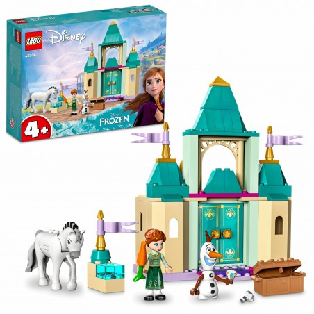LEGO® Disney La princesa jugando en el castillo con Anna y Olaf
