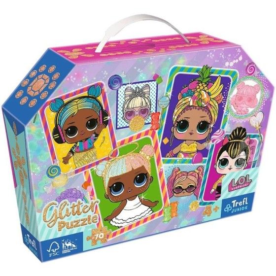 Trefl 这是一个70的拼图. - 有色的娃娃 L.O.L