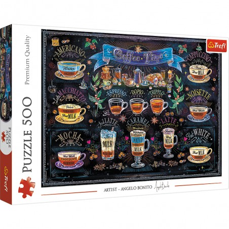 Trefl Puzzle 500el. - Čas na kafe