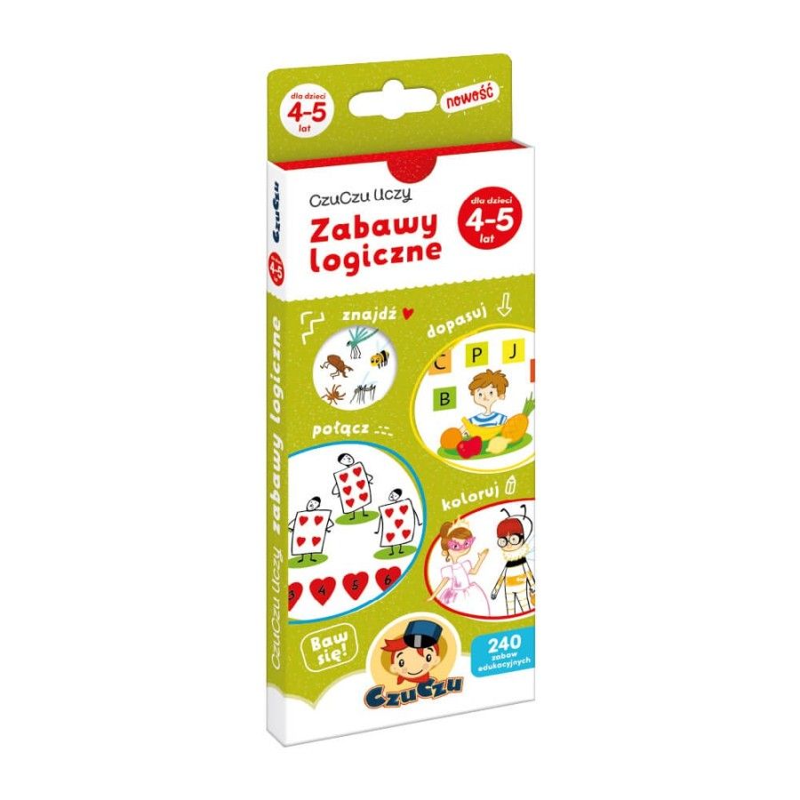 CzuCzu Uczy Zabawy logiczne 4-5 lat