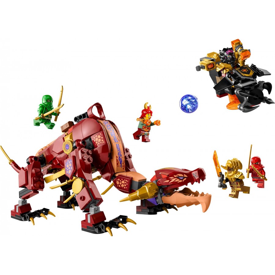 LEGO® Ninjago - Dragone di lava che si trasforma in una onda di