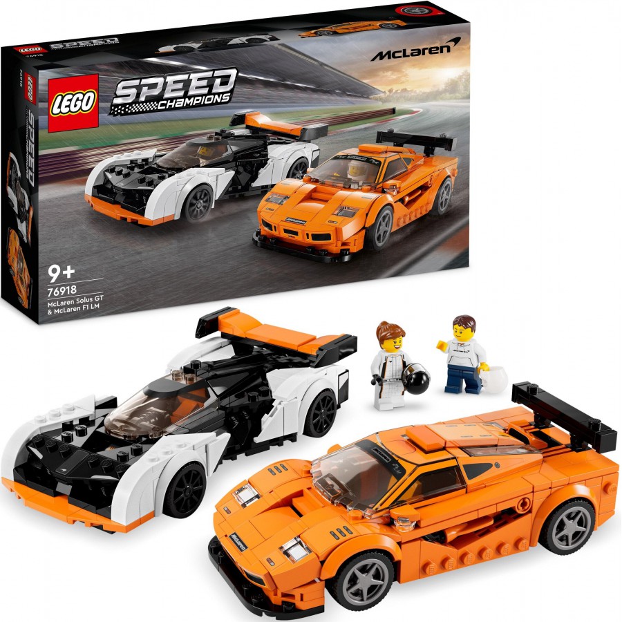 LEGO® 速度冠军 - McLaren Solus GT 和 McLaren F1 LM