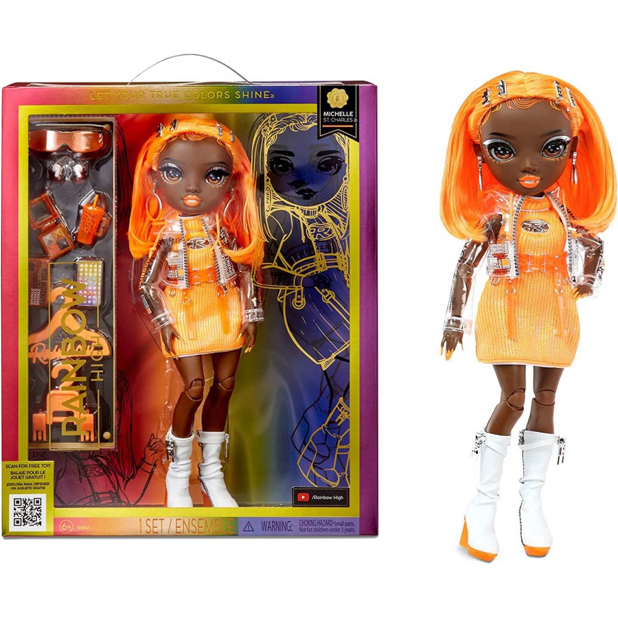 Rainbow High S23Fashion Doll Orange - 35051583127