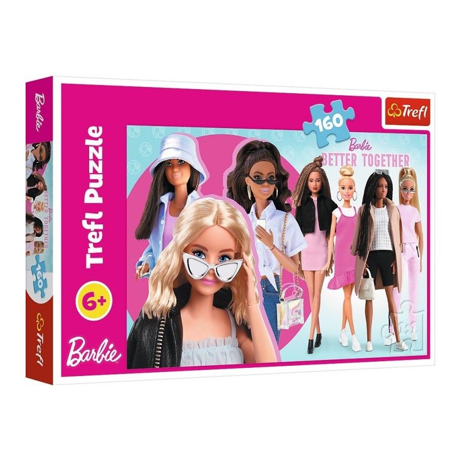 Trefl Puzzle 160el. - Barbie i jej świat
