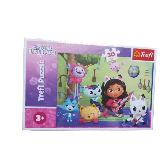 Trefl Puzzle 30el. - Gabi i jej uroczy domek