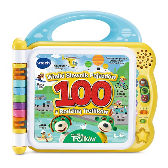 Dictionnaire VTech des véhicules de la famille Treflik