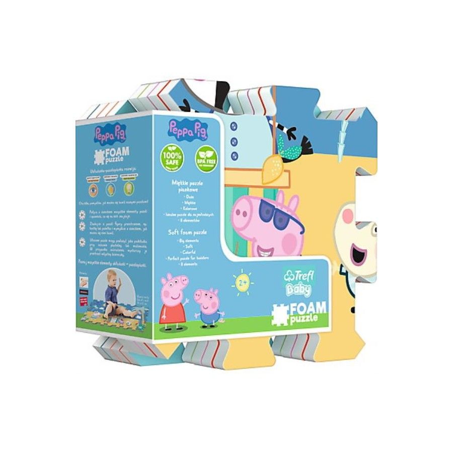 Trefl Układanka Puzzlopianka Peppa Pig Summer