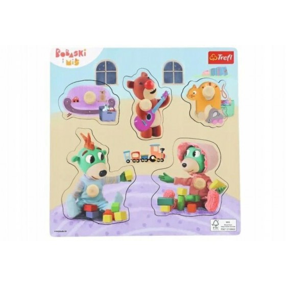 Trefl Puzzle Mini bébés et ours en peluche