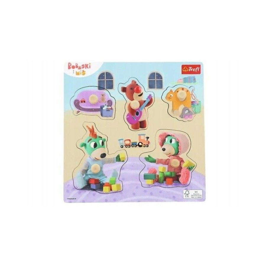 Trefl Puzzle Mini miminka a medvídek