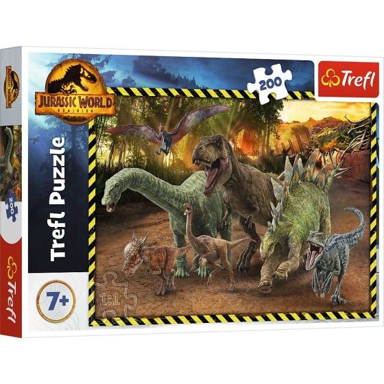 Trefl Das ist ein Puzzle. - Die Dinosaurier aus dem Jurassic