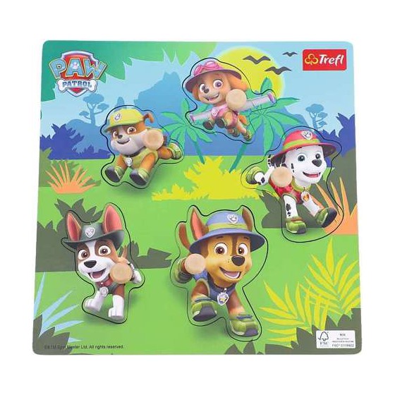 Trefl Mini puzzle Paw Patrol Jungle