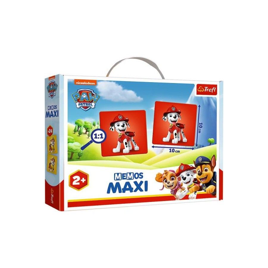 Trefl Le jeu est Memos Maxi Paw Patrol