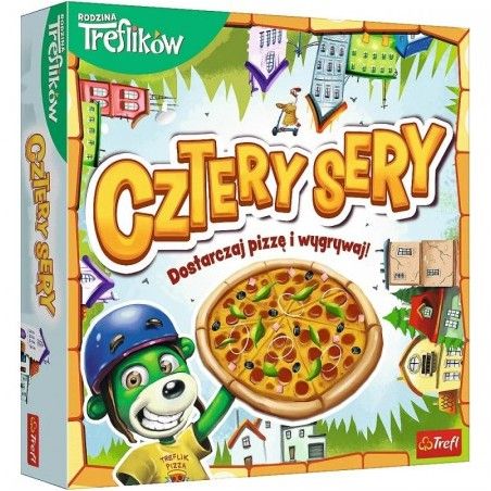 Trefl Juego - Cuatro Quesos - Familia Treflik